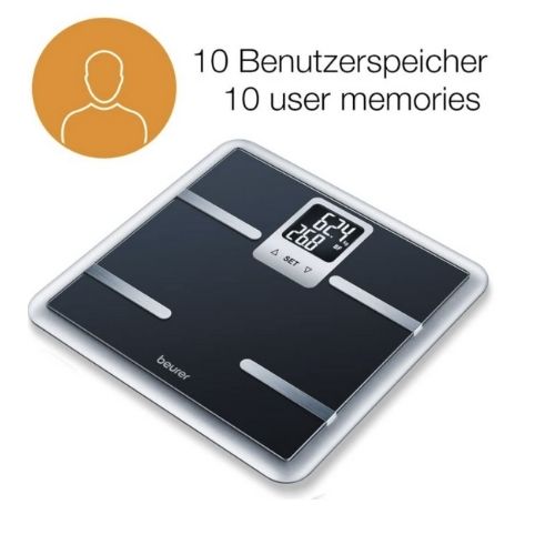Beurer BG 40 Diagnostic Bathroom Scale (Integrated athlete mode) freeshipping - Care Monitors UK I Discover The Best Range of Home Healthcare