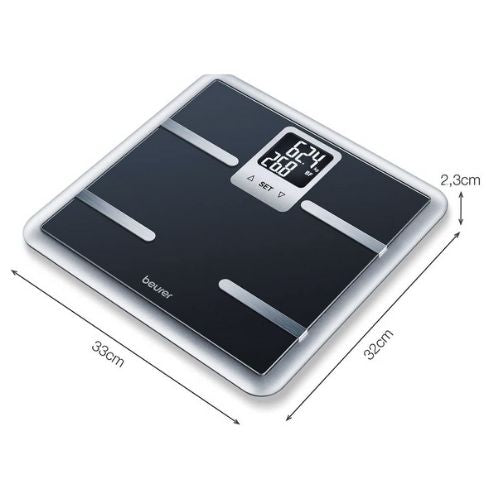 Beurer BG 40 Diagnostic Bathroom Scale (Integrated athlete mode) freeshipping - Care Monitors UK I Discover The Best Range of Home Healthcare