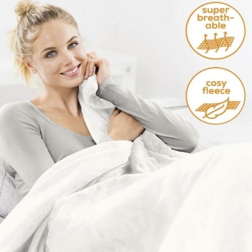 Beurer Heated Overblanket HD 75 Cosy White freeshipping - Care Monitors UK I Discover The Best Range of Home Healthcare