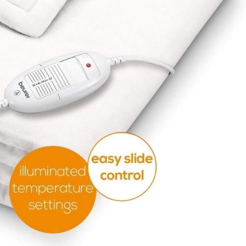 Beurer Heated Overblanket HD 75 Cosy White freeshipping - Care Monitors UK I Discover The Best Range of Home Healthcare