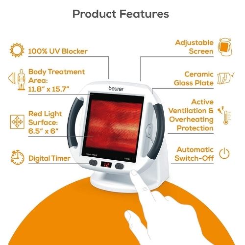Beurer IL 50 Infrared Heat Lamp freeshipping - Care Monitors UK I Discover The Best Range of Home Healthcare