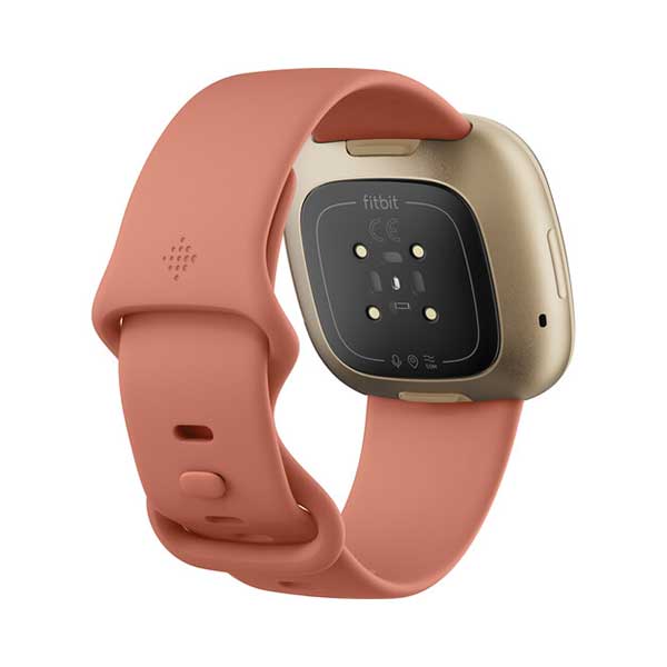 Fitbit Versa 3 Pink Clay/ Soft Gold Smart Watch | Home healthcare 