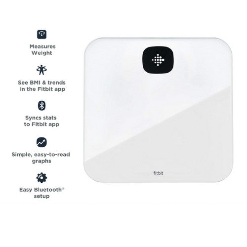 Fitbit - Aria Air Digital Bathroom Scale - White FB203WT