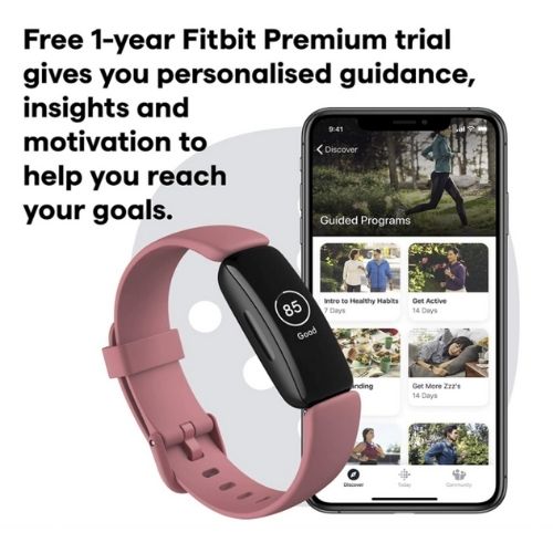 Fitbit Inspire 2 Fitness Tracker Desert Rose freeshipping - Care Monitors UK I Discover The Best Range of Home Healthcare