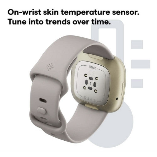 Fitbit Sense Lunar White/Soft Gold Smart Watch freeshipping - Care Monitors UK I Discover The Best Range of Home Healthcare