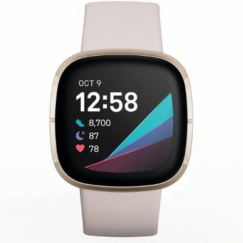 Fitbit Sense Lunar White/Soft Gold Smart Watch freeshipping - Care Monitors UK I Discover The Best Range of Home Healthcare