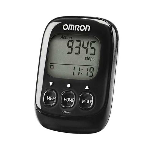 Omron Walking Style IV Black Pedometer HJ-325-EBK freeshipping - Care Monitors UK I Discover The Best Range of Home Healthcare