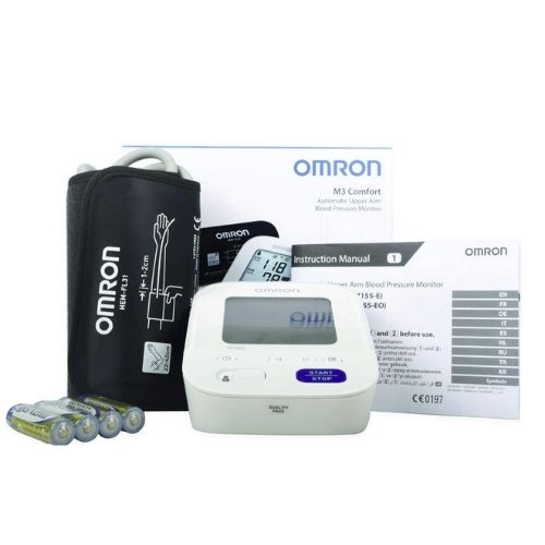 OMRON M3 COMFORT Automatic Upper Arm Blood Pressure Monitor, Doctor &  Nurse Corner